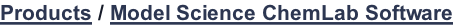 Products / Model Science ChemLab Software